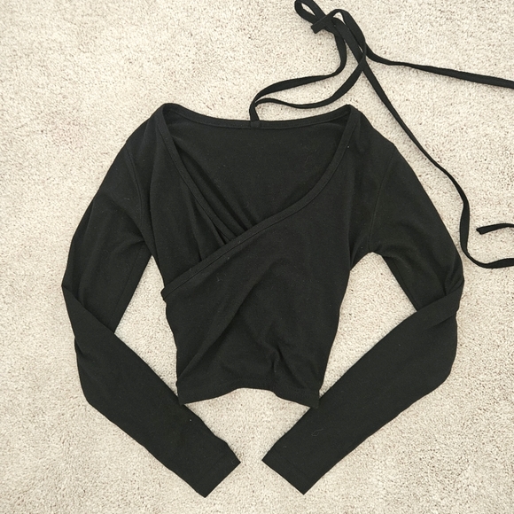 Vintage cropped top with chocker straps - Picture 1 of 1